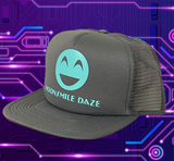 MoonSmile Daze Logo Trucker Hat [Flat Bill]